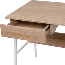 Письменный стол AksHome Amber светлый дуб, лдсп 80037 2