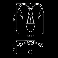 Бра Lightstar Cigno Collo Bk 751637 2