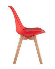 Кухонный стул Stool Group FRANKFURT красный дер. ножки Y863 red 2