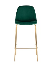 Барный стул Stool Group Валенсия SN велюр зеленый золотые ножки OS-001B HLR-56 gl 1