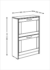 Обувница Шведский Стандарт Сириус 60х89 2.02.10.430.3 3