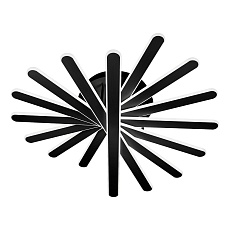 Потолочный светодиодный светильник iLedex Twinkle 9043-8-X-T BK 1