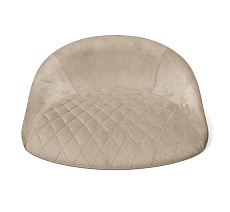 Полубарный стул Sheffilton SHT-ST19-SF2/S80-1 ванильный крем/прозрачный лак/черный 8672677901 4