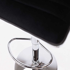 Барный стул AksHome Capri черный, велюр 80173 4