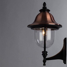 Уличный настенный светильник Arte Lamp Barcelona A1481AL-1BK 1