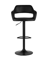 Барный стул Stool Group Рич черный черная ножка PEACHEY BLACK 1