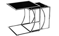 Приставной стол Garda Decor 13RXNT5076L-Silver 4