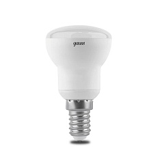 Лампа светодиодная рефлекторная Gauss E14 4W 4100K матовая 106001204 2