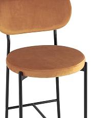 Полубарный стул Stool Group Барбара велюр терракотовый CC-09006 HLR-43 1