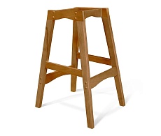 Полубарный стул Sheffilton SHT-ST34 с вырезом/S65-1 платиново-серый/светлый орех 6788242201 3