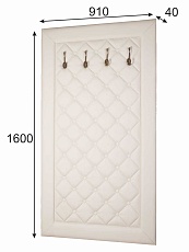 Настенная вешалка Мебелик Сильвия Н2 002206 2