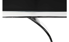 Приставной стол Garda Decor 13RXNT5076L-Silver 2