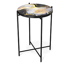 Журнальный стол Sheffilton SHT-CT8-3 черный алмаз/черный муар 5093730112 1