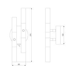 Бра Bogates Bastone 346/4 1