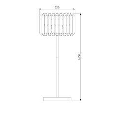 Торшер Bogates Castellie 01107/4 2