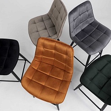 Полубарный стул AksHome Linx кирпичный, велюр 86210 2