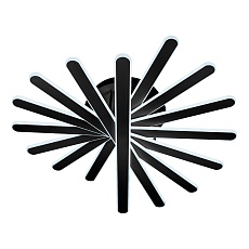 Потолочный светодиодный светильник iLedex Twinkle 9043-8-X-T BK 3