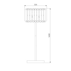 Торшер Bogates Castellie 01107/4 1