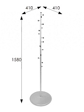 Напольная вешалка Мебелик Пико 15 000964 2