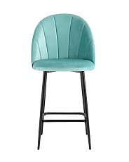 Полубарный стул Stool Group Логан велюр пыльно-голубой AV 413-H50-08(PP) 2