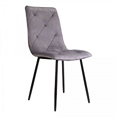 Кухонный стул AksHome Mira светло-серый, велюр 67049
