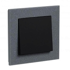 Рамка 1-постовая Systeme Electric AtlasDesign Nature айс грей ATN343201