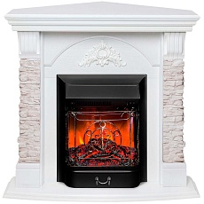 Электрокамин Realflame Athena Corner GR с очагом Majestic Lux Black 304135