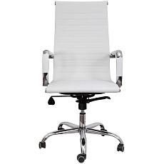 Офисное кресло AksHome Elegance белый, экокожа 69495 3