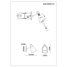 Бра Evoluce Biane SLE103501-01 1