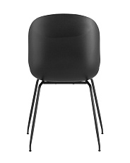 Барный стул Stool Group Турин со спинкой серая экокожа черные ножки 9329C GREY 2