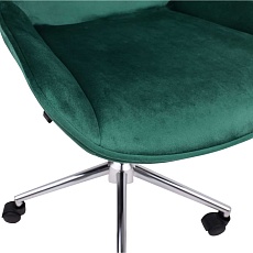 Поворотное кресло AksHome Lumier зеленый, велюр 79741 4