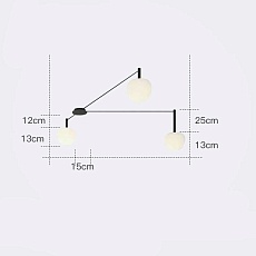 Потолочная люстра Imperium Loft Rangel 213691-26 1