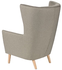 Кресло Шведский Стандарт Саари Malmo 16 светло-серое SAAACH MA16 1