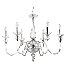 Подвесная люстра Ideal Lux Doge SP6 Trasparente 044422