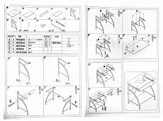 Компьютерный стол Woodville Glen 11456 1
