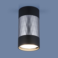 Потолочный светильник Elektrostandard Mizar DLN110 GU10 черный/серебро a047745 1