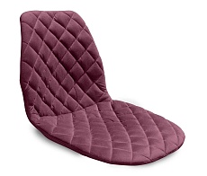 Обеденная группа Sheffilton SHT-DS187 бетон светлый/ежевичное вино/хром лак 2296726801 3