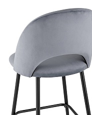 Барный стул Stool Group Меган велюр серый AV 415-H14-08(B) 5