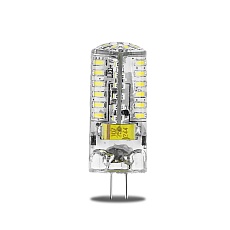 Лампа светодиодная Gauss GY6.35 3W 4100K прозрачная 107719203 4