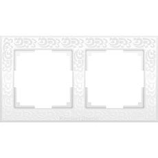 Рамка Werkel Flock на 2 поста слоновая кость WL05-Frame-02-ivory 4690389046919