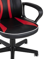 Игровое кресло TopChairs Racer Light черное с красным SA-R-7B b/r 4