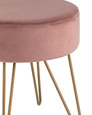 Пуф Stool Group Спейси велюр пыльно-розовый vd-spacy-b15 3