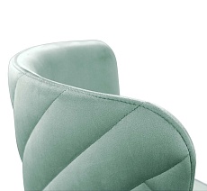 Обеденная группа Sheffilton SHT-DS189 мрам.прем.светл./нежная мята/хром лак 8550297001 1