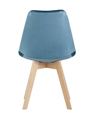 Кухонный стул Stool Group FRANKFURT велюр синий Y863 velvet dark blue 1