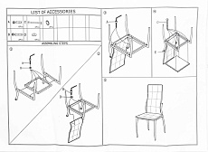 Кухонный стул Woodville Farini 11845 1