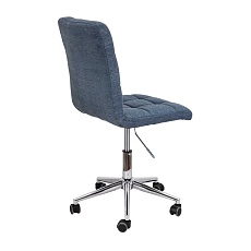 Поворотное кресло AksHome Fiji темно-синий, ткань 70499 4