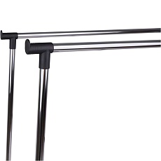 Гардеробная вешалка AksHome Diana на колесах, хром, металл 62180 3