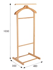 Костюмная вешалка Мебелик В 21Н 007055 2