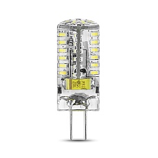 Лампа светодиодная Gauss G4 3W 2700K прозрачная 207707103 4