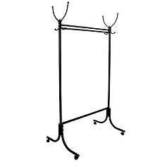 Гардеробная вешалка на колесах Мебелик М 13 000197